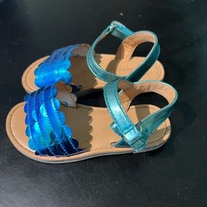Cat & Jack Toddler Size 7 Mermaid Sandals